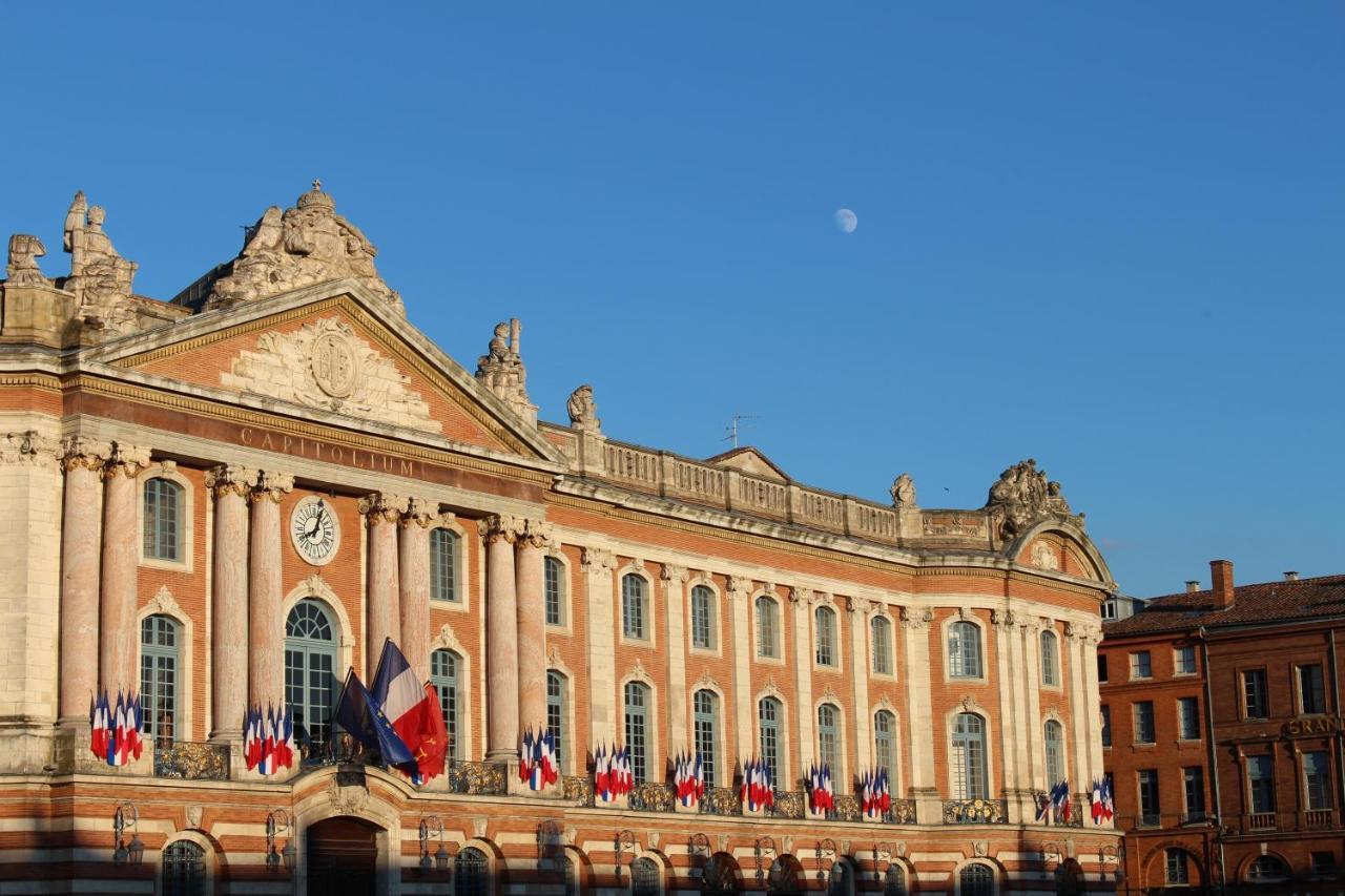 Blagnac : Appartement T2 Avec Jardin, Parking Et Climatisation Εξωτερικό φωτογραφία